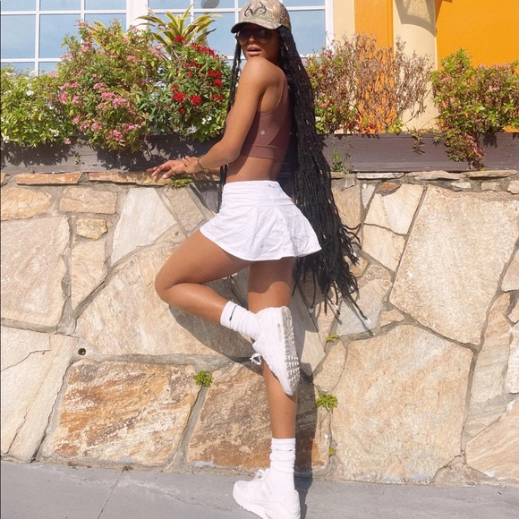 Reposh Lululemon Pace Rival Skirt Bright White 6 TALL - Picture 7 of 9